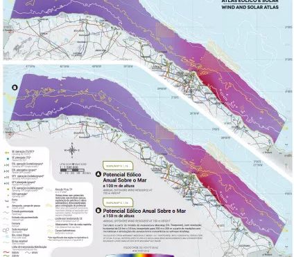 Ceará podría instalar de 117 GW de energía eólica marina