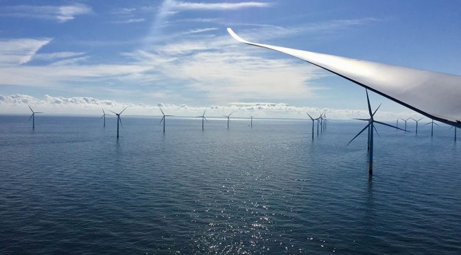 Isla de energía eólica marina en Dinamarca
