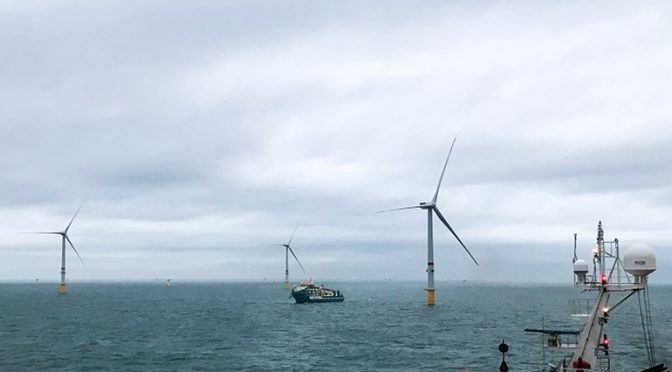 El parque eólico marino de 219 MW Northwester 2 ha comenzado a suministrar energía eólica a la red belga