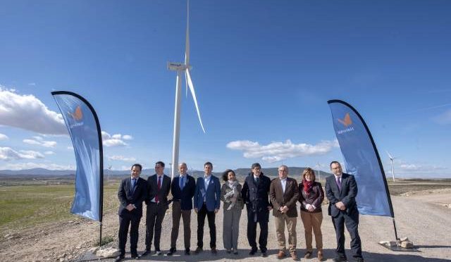 Eólica en Aragón, Naturgy inaugura el parque eólico Fréscano