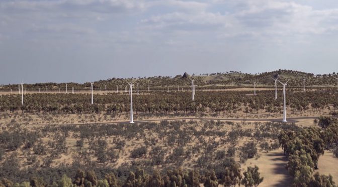 Eólica en Australia, complejo eólico de Acciona de 1.026 MW