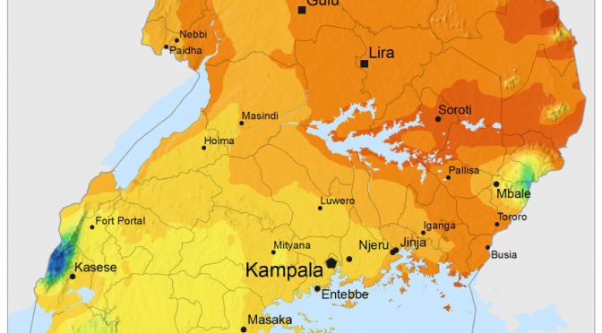 Energía solar y eólica en Uganda