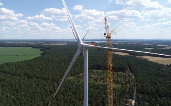 Energía eólica en Alemania, aerogeneradores Nordex para parque eólico de 300 MW