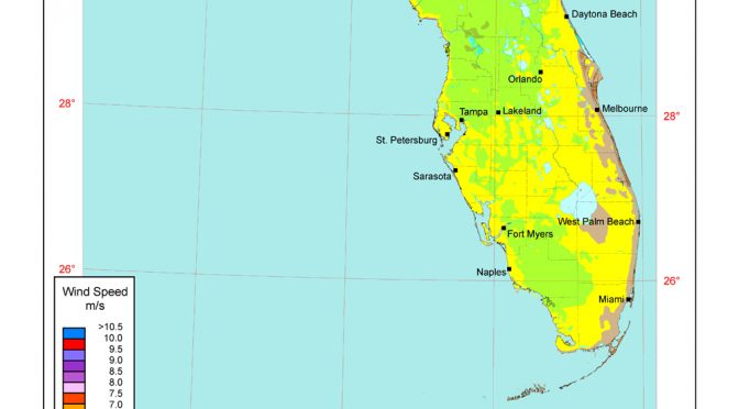 Florida podría ser el próximo estado en aprovechar la energía eólica