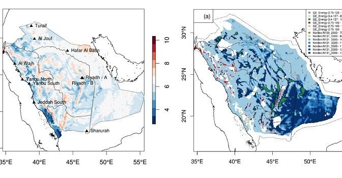 La primera gran eólica de Arabia Saudí