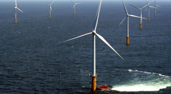 Francia elige zona frente a la costa de Normandía para un 1GW de energía eólica