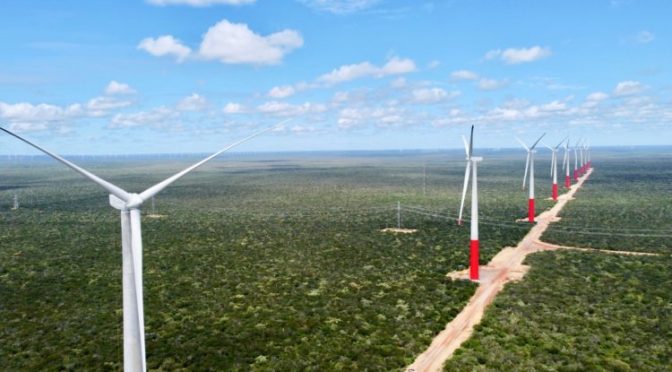 Enerfín tiene 700 MW en proyectos de energía eólica en Brasil