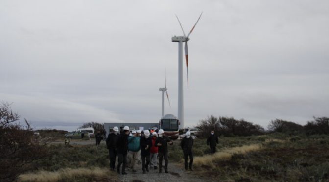 Presidente Piñera visita el parque eólico de Punta Arenas