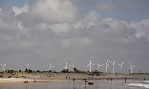 El noreste genera el 85% de la energía eólica de Brasil