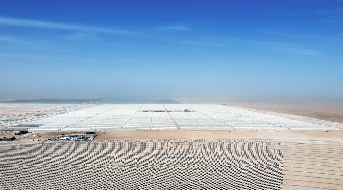 Abengoa avanza en la termosolar más grande del mundo en Dubai