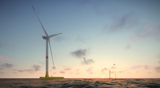 MHI Vestas y EolMed se asocian para central de energía eólica flotante en Francia