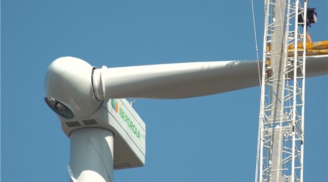 Iberdrola impulsa la eólica en EE UU