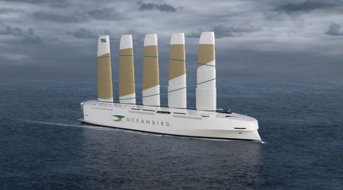 Nuevo carguero sueco será la mayor embarcación eólica del mundo
