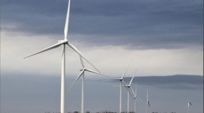 Parque eólico de Olavarría en Argentina avanza