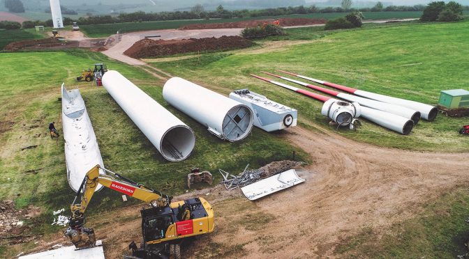 ¿Qué sucede cuando la turbina eólica envejece?