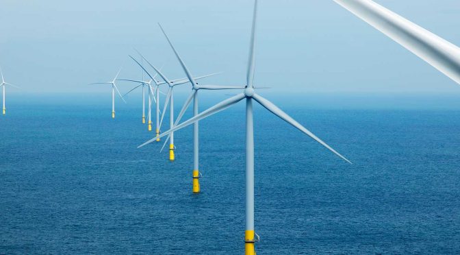 ACS se adjudica 480 MW de energía eólica marina en Reino Unido