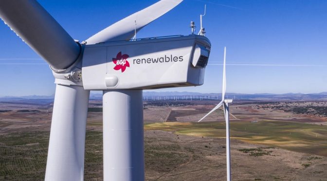 EDP Renewables aumenta un 2% su beneficio neto recurrente en 2022