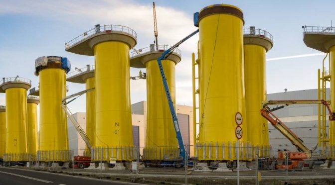 Desarrollo de la energía eólica marina en el Mar Báltico