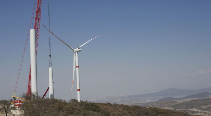 Eólica en México, parque eólico de Querétaro