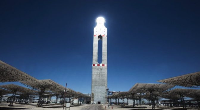 Energía eólica, termosolar y fotovoltaica desplazan al carbón en Chile