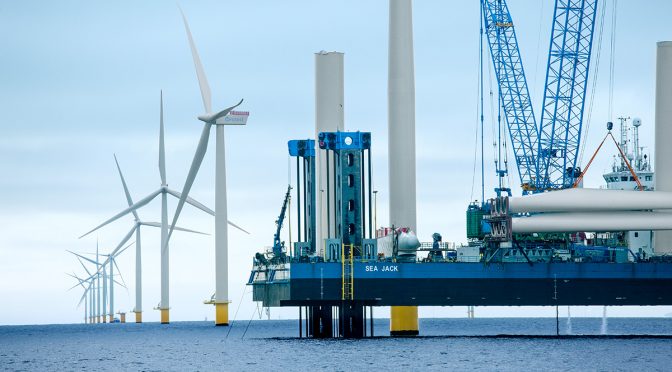 Proyectos gigantes de energía eólica marina se construirán en los mares de Irlanda