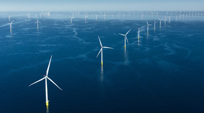 Francia establece un objetivo de energía eólica marina de 40 GW