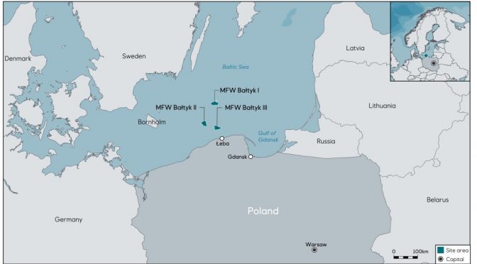 Leba se convertirá en la base de operaciones de proyectos de energía eólica marina polaca en el Mar Báltico