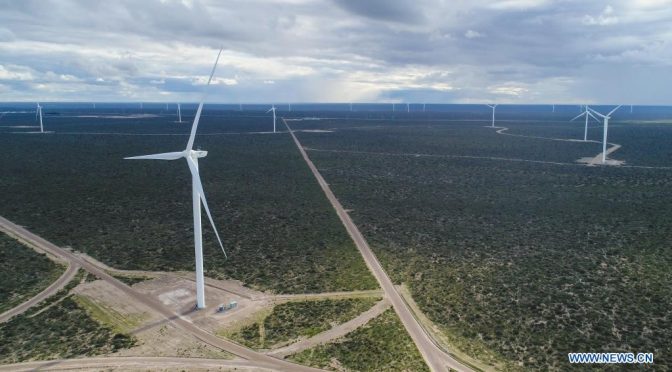 Eólica en Argentina, Parques eólicos de tecnología china comienzan a operar