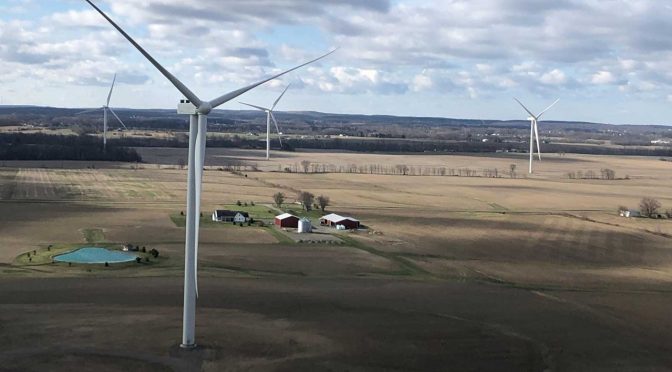 Central eólica terrestre Scioto Ridge de RWE en EE. UU. en funcionamiento