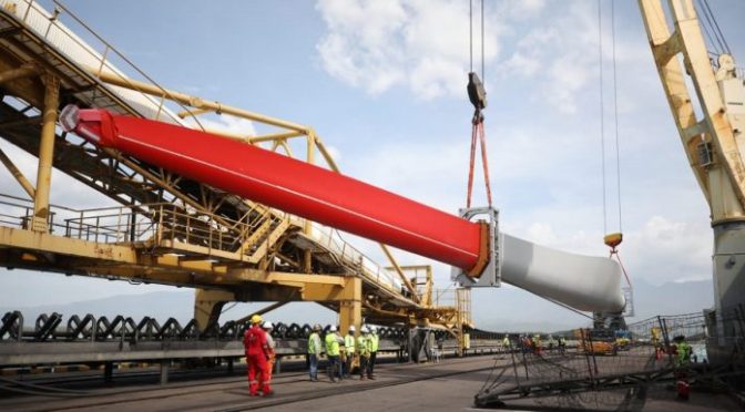 Eólica en Colombia, aerogeneradores para La Guajira