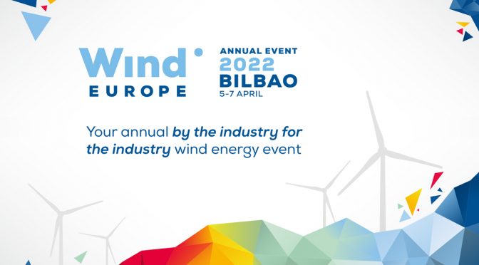 El Evento Anual de la Eólica WindEurope vuelve a Bilbao en 2022