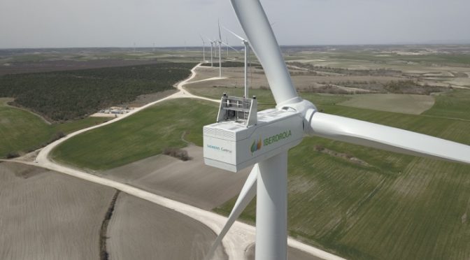 Iberdrola pone en marcha el complejo de energía eólica Herrera II