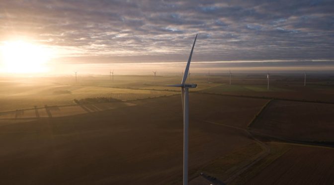 RWE pone en marcha su primer parque eólico terrestre en Francia