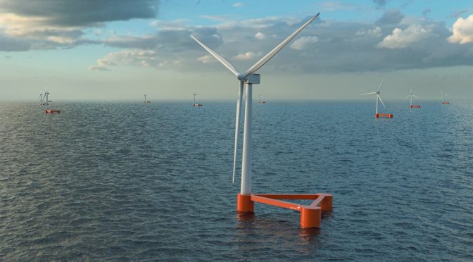 Equinor planea lanzar un concepto de energía eólica flotante de tamaño del GW en Escocia