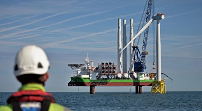 Iberdrola acelera la toma de control de la cartera de eólica marina