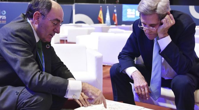 John Kerry e Ignacio Galán destacan el valor fundamental de las empresas para alcanzar los objetivos climáticos
