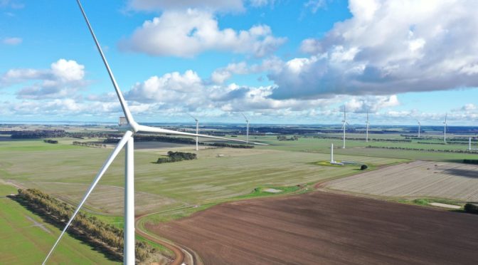 Naturgy pone en marcha su segundo parque eólico en Australia