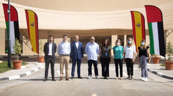 Abengoa recibe la visita del Spanish Business Council en el proyecto termosolar Noor Energy 1