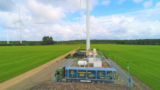 El prototipo de Siemens Gamesa ya suministra hidrógeno verde a vehículos cero emisiones