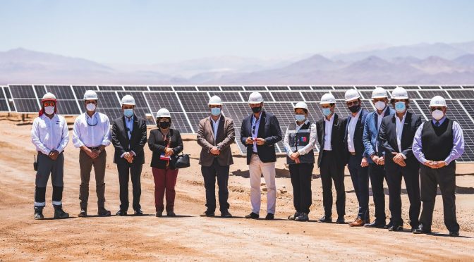 Acciona inaugura tres plantas fotovoltaicas en la región de Atacama
