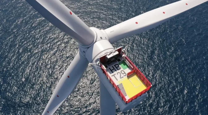 Dinamarca lanza la turbina eólica más grande del mundo