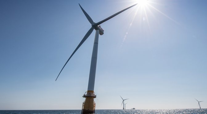 Escocia otorga derechos de energía eólica marina, la mayor parte flotante