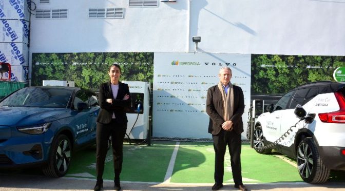 Iberdrola y Volvo Car España apuestan por la movilidad sostenible