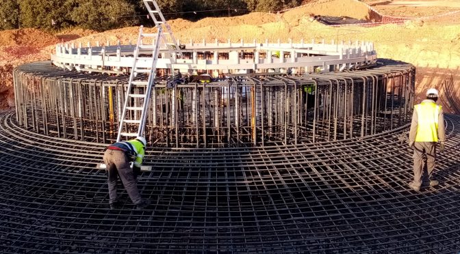 Las tres plantas de eólica  de Enel Green Power España en Cuenca, en plena actividad