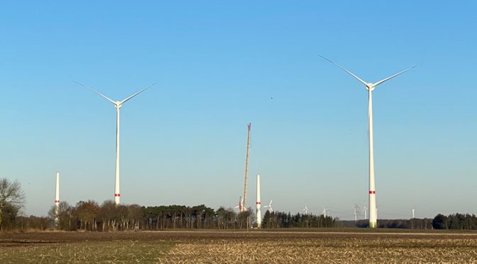 Enercon supera 25 gigavatios de energía eólica en Alemania