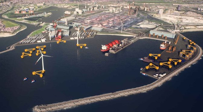 RWE forja asociaciones con ABP y Port of Milford Haven para entregar energía eólica flotante para Gales