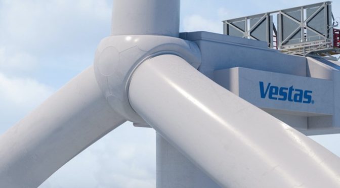 Vestas obtiene un pedido de 238 MW para un proyecto de eólica marina en Japón