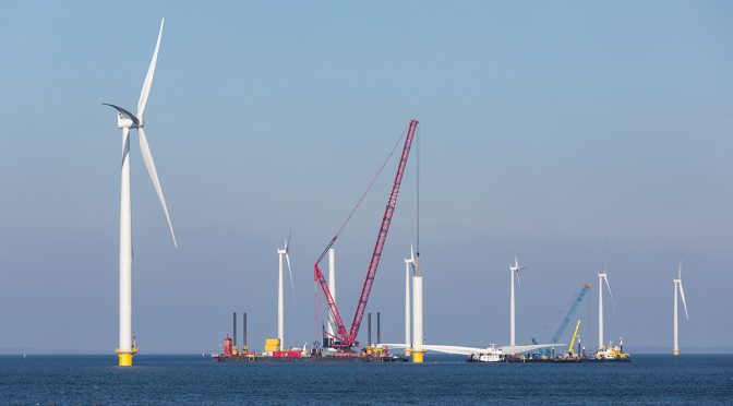 El futuro de la energía eólica marina en Bélgica