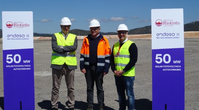 Endesa X y Atalaya Mining construyen la mayor planta fotovoltaica de autoconsumo