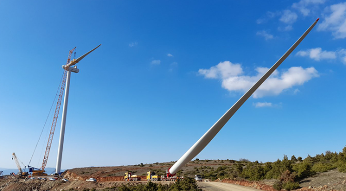 Iberdrola avanza en sus planes renovables en Grecia e inicia la construcción del parque eólico Askio III